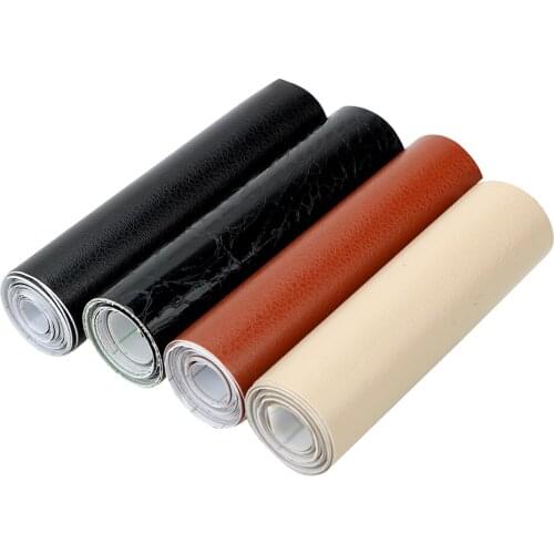 10cm*152cm Car Wrap Sticker Premium Leather Pattern PVC Adhesive Vinyl Film DIY Waterproof Car Decals For Auto Car Body Internal