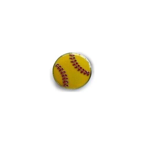 100PCS/lot 8MM Softball DIY Alloy Sport Slide Charms Fit For 8mm Leather Wristband Bracelet Phone Strips