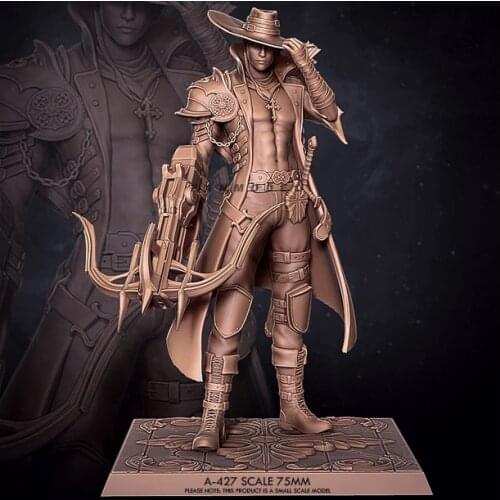 75MM Resin model kits DIY toy figure DIY toy colorless and self-assembled A-427