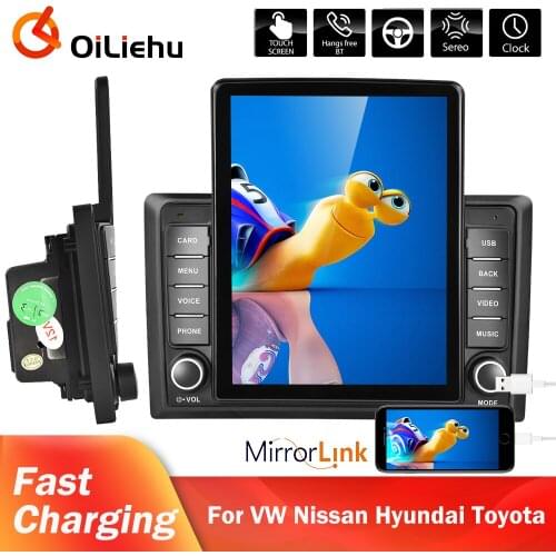 OiLiehu 2 din Car Radio 9.5'' Carplay Car Stereo Autoradio Universal Multimedia Player For Volkswagen Nissan Hyundai Toyota KIA