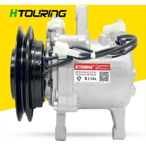 SVO7E Auto A/C Compressor for Kubota Compressor Kubota M108S M5040 M7040 M8540 Tractor SV07E 3C581-97590 447260-5781 3C581-50060