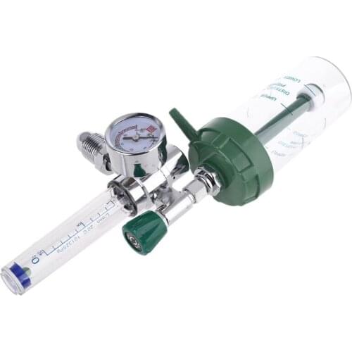 Buoy Type CGA540 Oxygen Pressure Regulator O2 Pressure Reducer Gauge Flow Meter for Oxygen Inhaler Gas Regulator G5/8