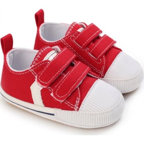 Baby Canvas Sneaker For Newborn Sport Shoes For Baby Boys Girls Infant Toddler Soft Bottom Anti-slip First Walkers New Style