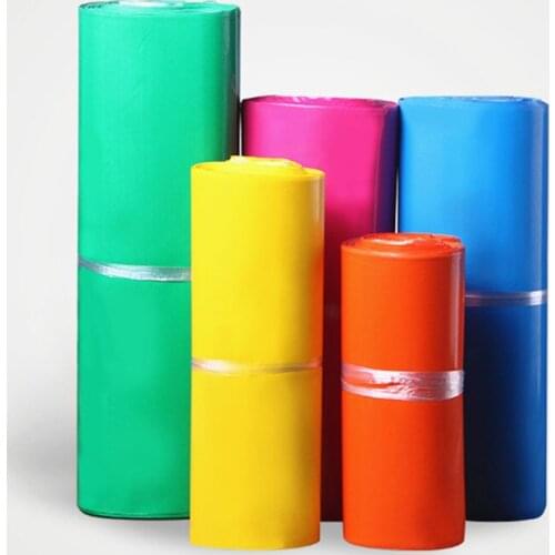 Colorful Plastic Envelope Bag Self-seal Adhesive Courier Storage Bag Plastic Poly Mailer Postal Gift Box Baby Toys Packaging Bag