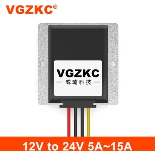 Factory direct 12V to 24V 5A 8A 10A 12A 15A DC power boost module high quality 12V to 24V car power booster