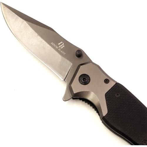 Hunting Folding Knife 5CR15MOV Steel Blade Camping Survival Pocket Knives G10 Handle Combat Tactical Multi EDC Tools