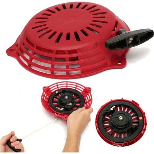 Pull Start Recoil Starter For Honda GCV135 GCV160 EN2000 HRU19 Lawnmower Engine Cropper Grass Cutter Starter Plate