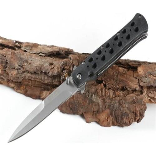 Cold 26S Folding Knife 3Cr13 Blade All Steel+ABS Handle Survival Outdoor Hunt And Camp Pocket EDC Tool Gift For Men