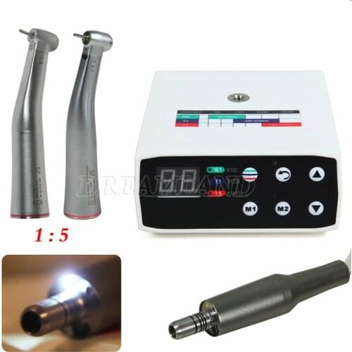 NSK Style Dental LED Brushless Electric Micro Motor Inner Spray 1:1 1:5 16:1