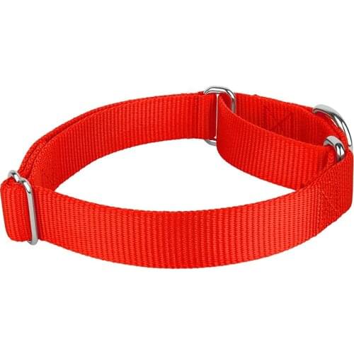 High Quality Pet Product Martingale Heavy Duty Nylon Dog Collar