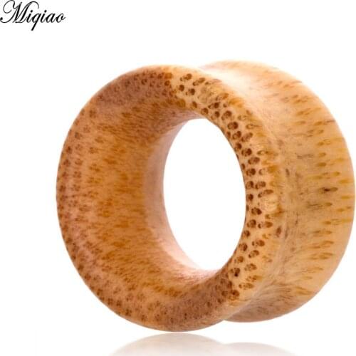 2Pcs Plugs and Tunnels Big Size Ear Tunnel Earrings Ear Stretcher Wood Expander Men Ear Piercing Body Piercing Tunnels Gauge
