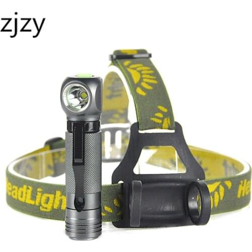 2019 New Arrival 10W XHP V6 1000Lumens Flashlight 4Modes Dimming Multi-function Portable Headlamp