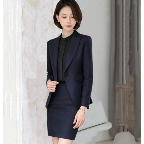 2021 Spring and Autumn Plus Size Womens S-4XL High-quality Professional Suit Pants 2-piece Temperament Work Clothes Suit