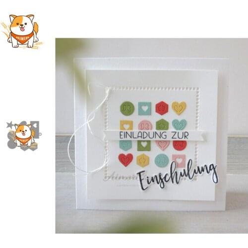 3D Mini Book Pendant Metal Cutting Dies Scrapbooking Stencil Decorative Embossing Craft Die Cuts Card Making New Dies For 2019