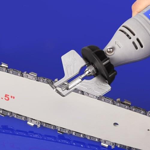 4PCS Diamond Chainsaw Grinding Head Polishing 4mm Chainsaw Sharpener Stone Burr File Chain Saw Sharpening Carving Grinding Tool