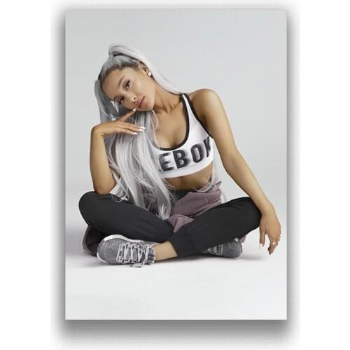 5d Full Square Round Drill Ariana Grande Sexy Star Singer Beauty Diamond Embroidery Cross Stitch DIY Diamond Painting Home Room