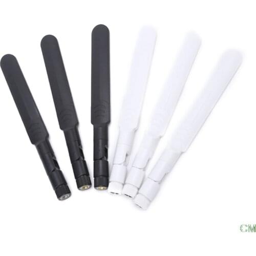 8dBi 2.4GHz 5GHz 5.8GHz Dual Band Wireless WiFi Router Antenna RP-SMA Jack Male Random Color