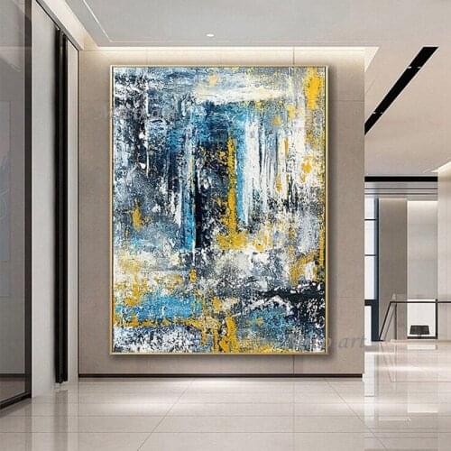 Abstract Wall Hanging Oil Painting Wall Decor New Arrival Simple Design Craft Picture Paintings Unframed Cheap Art