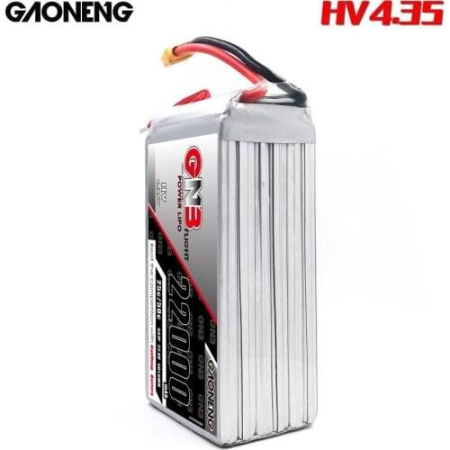 NEW GAONENG 22000mAh 6S 25C 22.2v Unmanned Aerial Model Plant Protection Aachine Battery Four Axis Multi Axis