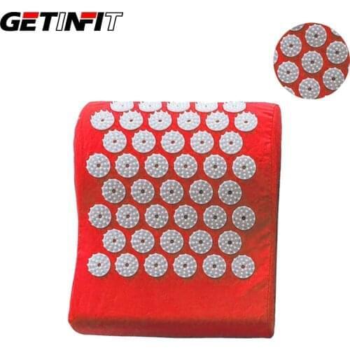 Neck Head Relieve Stress Pain Massage Acupressure Massage Pillow Yoga Massage Cushion Spike Yoga Mat With Pillow