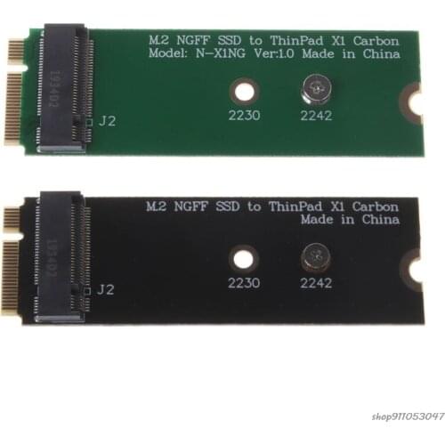 Free Shipping M.2 NGFF SSD to for Le-novo ThinkPad X1 Carbon 20+6pin 26Pin SSD Adapter Board Card for PC Accessories wholesales