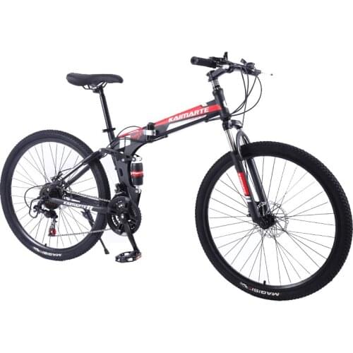 New high carbon Steel mountain bike 24/26 inch mountain bicycle student bike 21/24/27/30 speed adult bicycle