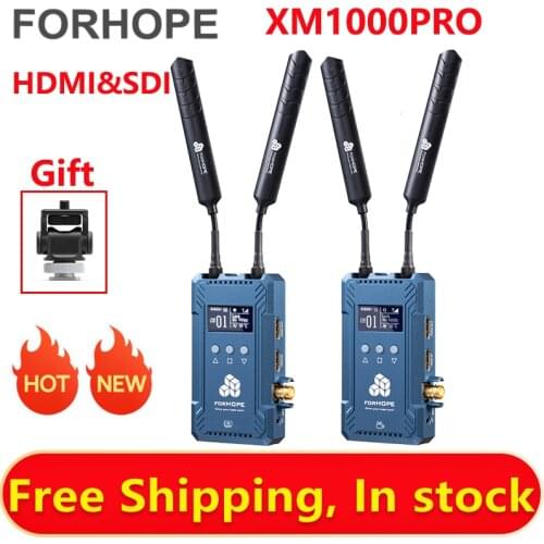 FORHOPE XM800 Pro 800ft Wireless Transmission System With Audio Communication Intercome Dual For iPad Tablet Phone Camera
