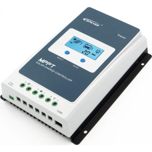 10A 20A MPPT Solar Charge Controller 12V 24V LCD Diaplay EPEVER Regulators 2206AN Tracer2206A 1206AN