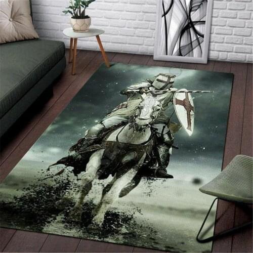 Knights Templar Area Rug 3D All Over Printed Non-slip Mat Dining Room Living Room Soft Bedroom Carpet 11