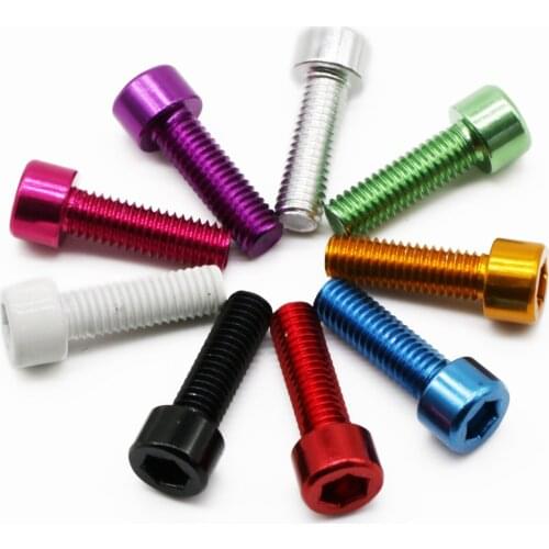 Colorful Mounting Bolts Screws M6 M8 Bicycle Install Assembly Parts Anti Theft Bolts High Class Customer Caring Repair Tools