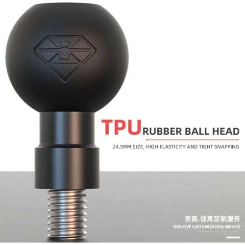 Motorcycle Universal Extension ball head of rearview mirror seat mobile phone bracket fixed base for Honda Kawasaki Suzuki BMW