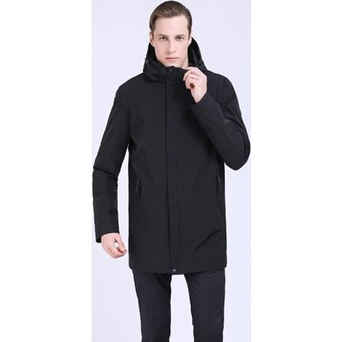 TALIFECK 2020 New Men Spring Coat Business Casual Parkas high quality Fashion Jacket Male Windbreaker Windproof Outerwear