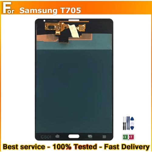 Original Samsung Galaxy Tab S 8.4 T700 (Wi-Fi) T705(3G) SM-T700 SM-T705 LCD monitor assembly replacement With frame 100%Test
