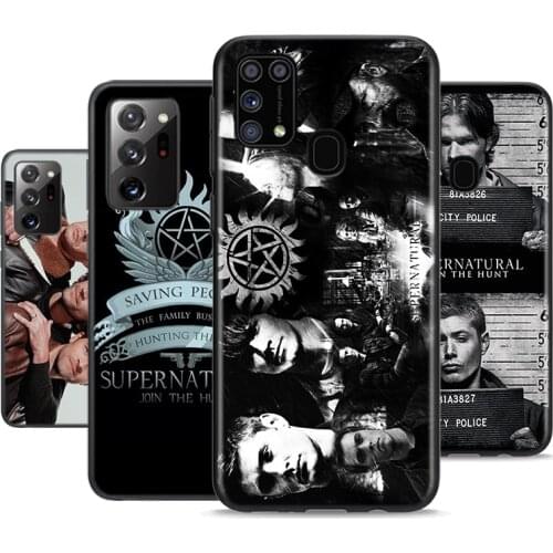 Supernatural TV Show For Samsung Galaxy M31 M10 M10S M20 M21 M30 M40 M60S Note 20 10 9 8 S6 Plus Ultra Lite Phone Case