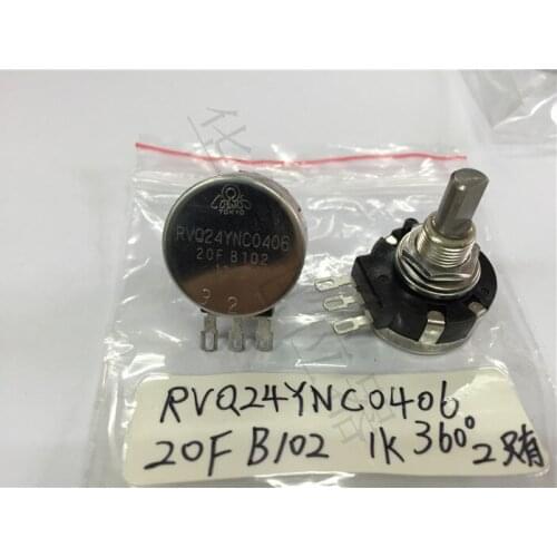 [VK] Japan TOCOS RVQ24YNC0406 20F B102 1K imported single potentiometer 360 degrees switch
