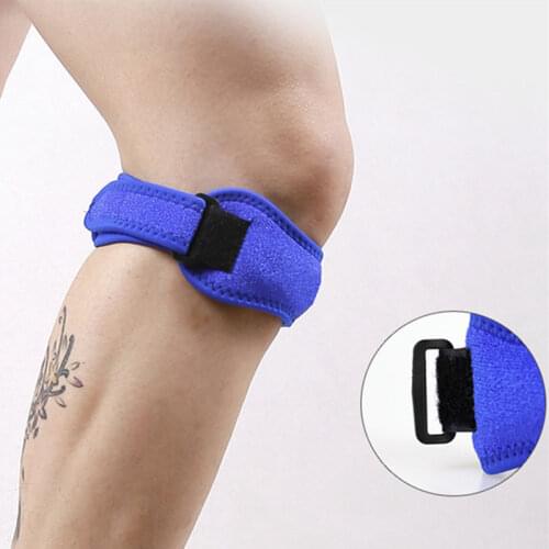 1PCS Adjustable Knee Patellar Tendon Support Strap Band Knee Support Brace Pads for Running basketball Outdoor Sport