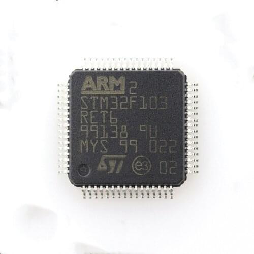 1PCS STM32F103RET6 QFP64 QFP ARM new and original IC