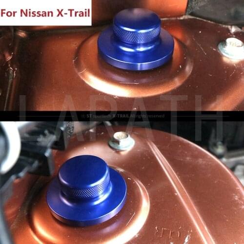 2 pcs Shock Absorber Screw Metal Cap FOR Nissan XTrail X-Trail Rogue T32 2014 2015 2016 2017 Qashqai J11 X-Trail Teana