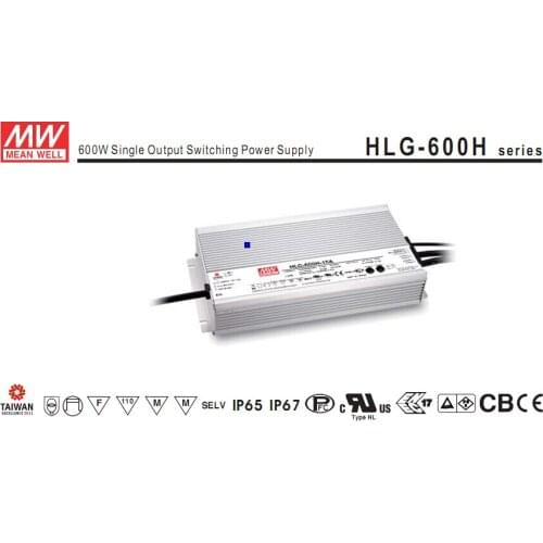 600W Single Output Switching Power Supply HLG-600H