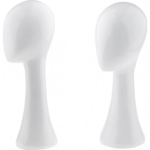 White No Face Stable Wigs Making Support Holder Stand Hat Caps Display Rack