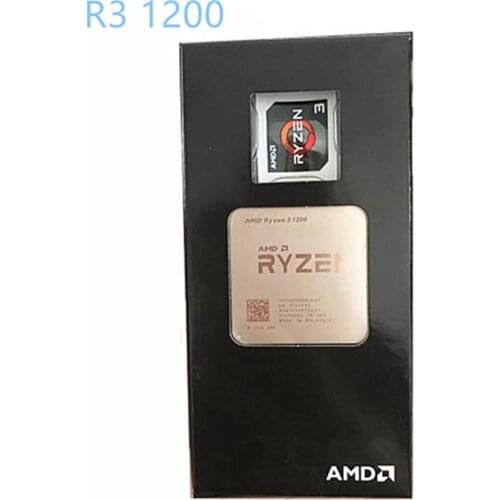 AMD Ryzen 3 1200 R3 1200 3.1 GHz Quad-Core CPU Processor Socket AM4