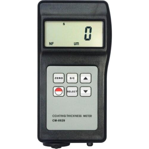 Digital Car Paint Coating Thickness Gauge CM8829FN Magnetic Induction/Eddy Current(F/NF)1250um