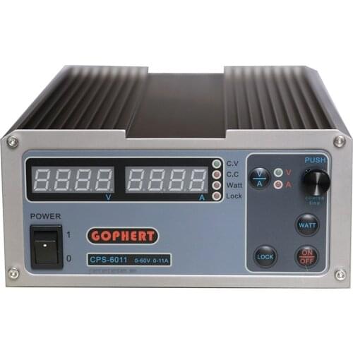 CPS-6011 Adjustable Compact High Power Digital DC Power Supply 60V 11A Laboratory Power Supply for Phone Repair EU US Plug