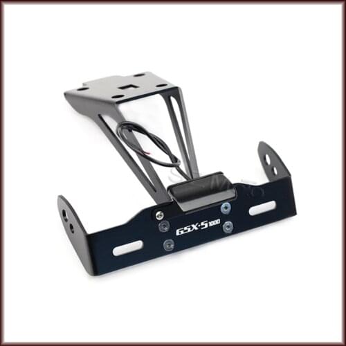 For SUZUKI GSXS1000 GSXS1000F GSX-S 1000 2015-2017 2016 Motorcycle Accessories Fender Eliminator License Plate Holder LED Light