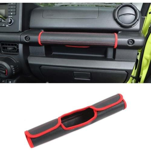 For Suzuki Jimny 2019 Up Car Dashboard Passenger Seat Handle Grab Protective Cover Interior Car Accessories