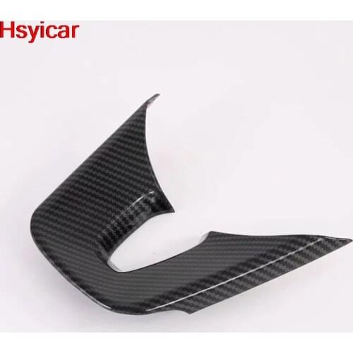 Hsyicar For Kia Cerato Forte k3 2019 Steering Wheel Sequins Frame Sticker Decoration Cover Trim Styling Interior Accessories ABS