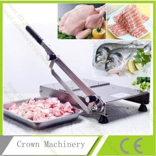 Commercial Meat Slicer; Frozen Fish, Chicken,Pork,Meat Cutter Slicer Cutting Machine