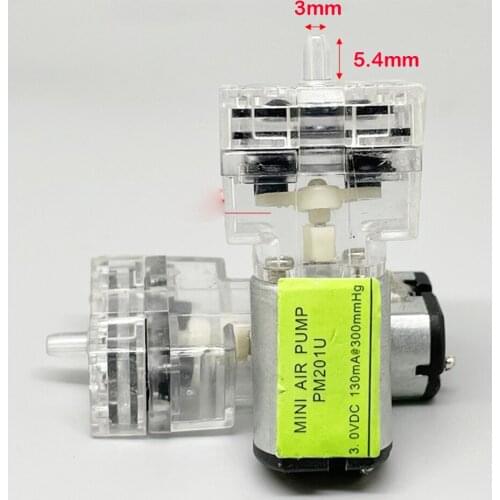 Mini Air Pump Electric Oxygen Pump DC 3V 3.7V Small 030 Motor Air Pump Fish Tank Aquarium Sphygmomanometer Pressure Pump