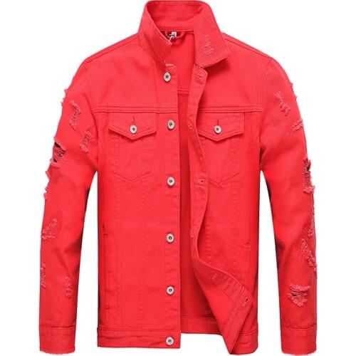 B Hot Denim Jacket Men Vintage Solid Fashion Casual Single Breasted Spring Autumn Cowboy Coats with Pockets Jean Jacket
