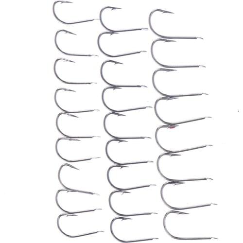100PCS 1 Box Fishing Barbed Hook Carp Fly Fishing Tackle Accessories High Quality Fishing Accessories